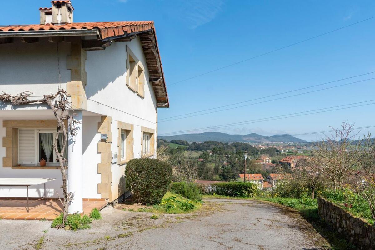 Casa Con Jardin En Gama Bárcena de Cicero Exterior foto